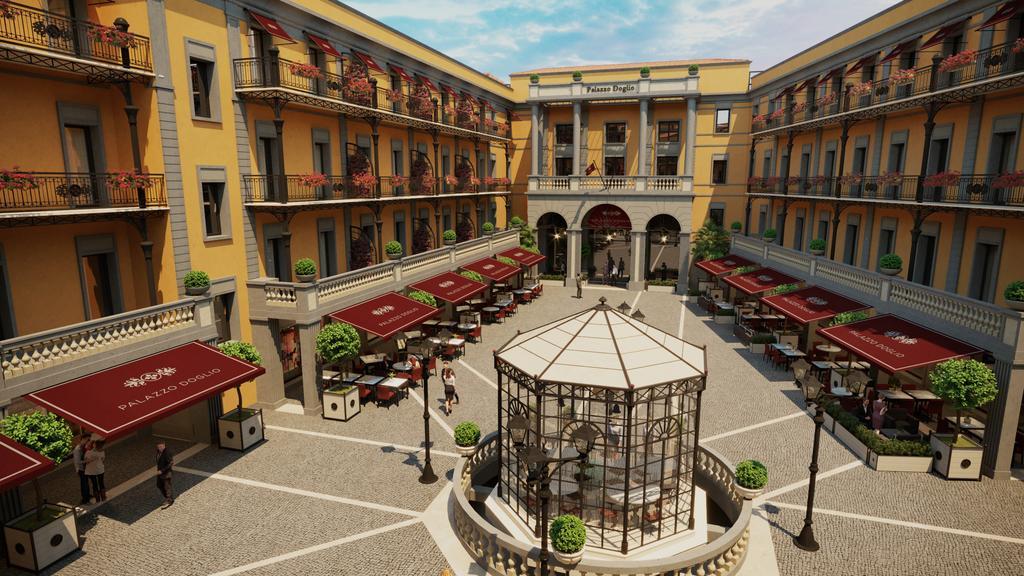 Готель Palazzo Doglio Кальярі Екстер'єр фото The Plaza Hotel